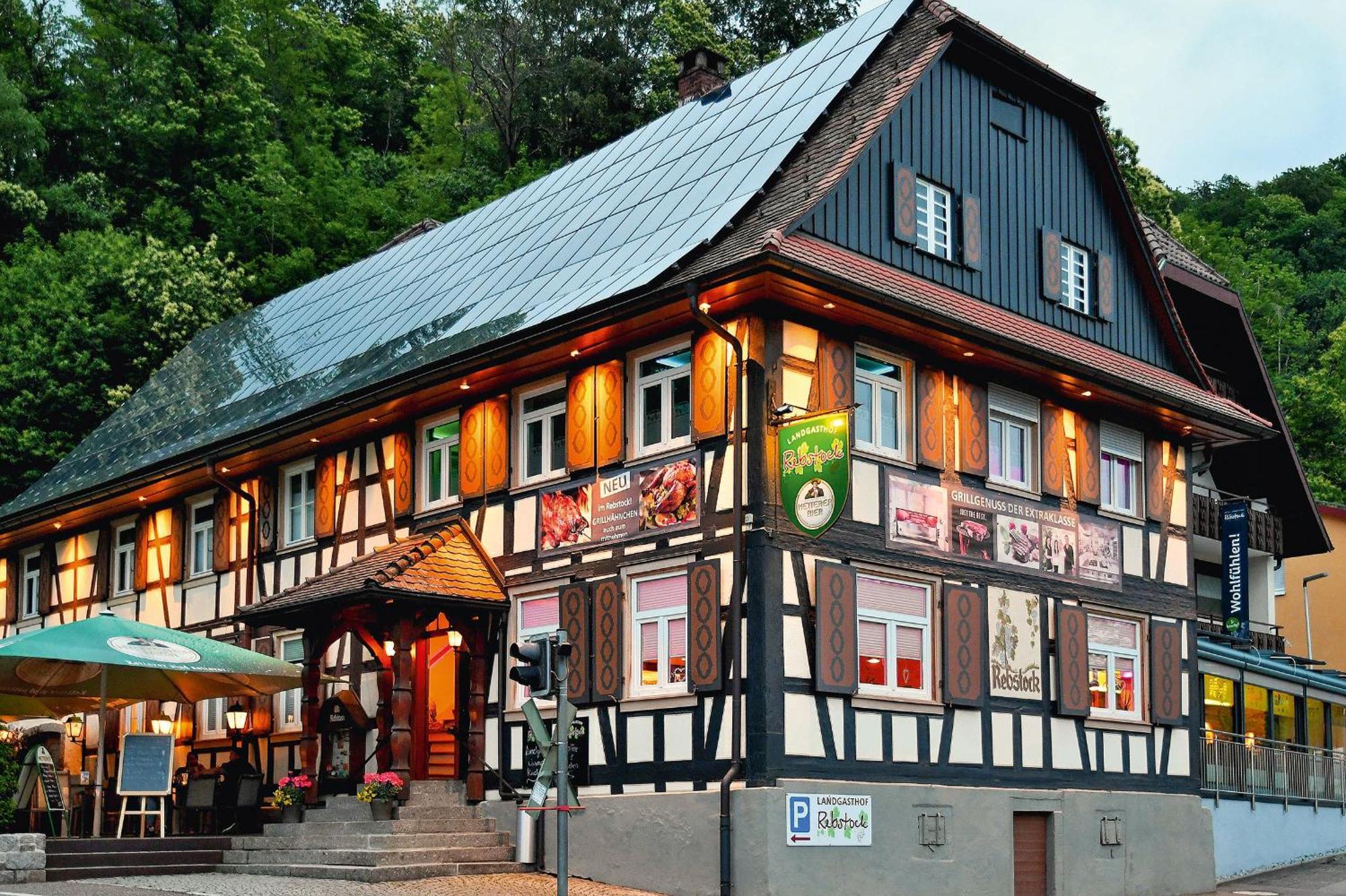 Landgasthof Rebstock Ottenhofen im Schwarzwald Exterior foto